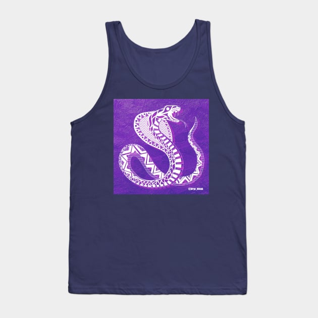 Snake Cobra Ecopop Tank Top by jorge_lebeau